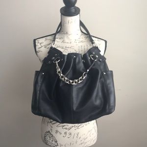 EUC Donald J Pliner leather hobo/boho bag